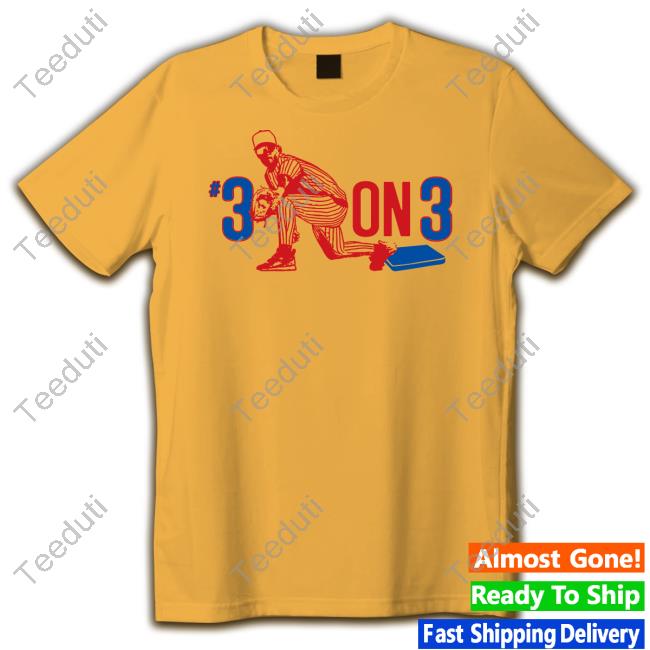 Barstool Sports #3 On 3 Long Sleeve Tee Shirt